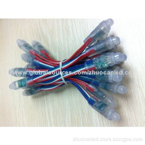 WS2801 RGB LED pixel, string lights 50pcs per strand DC5V 0.3WNew